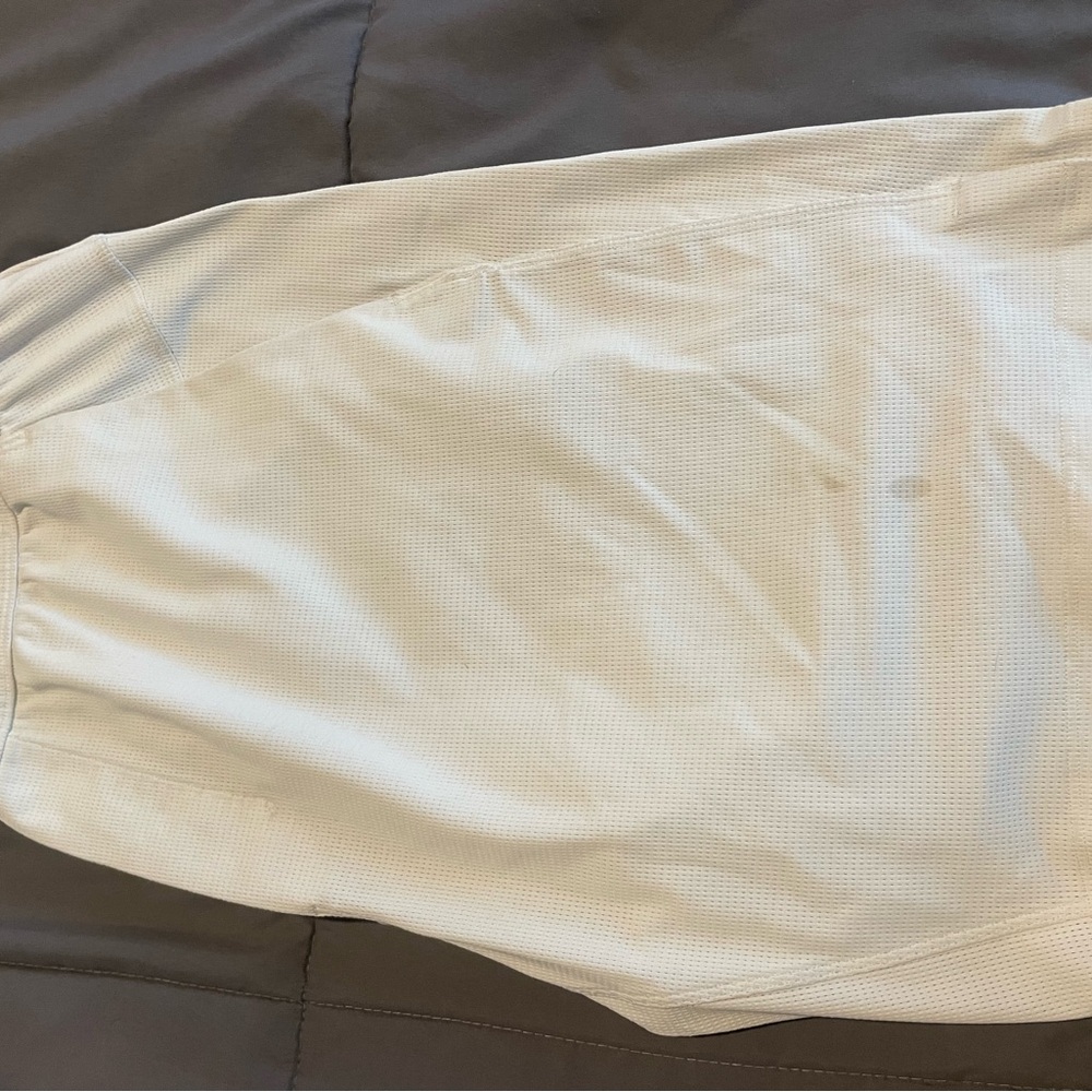 White/Cream Lululemon Athletic Shorts
